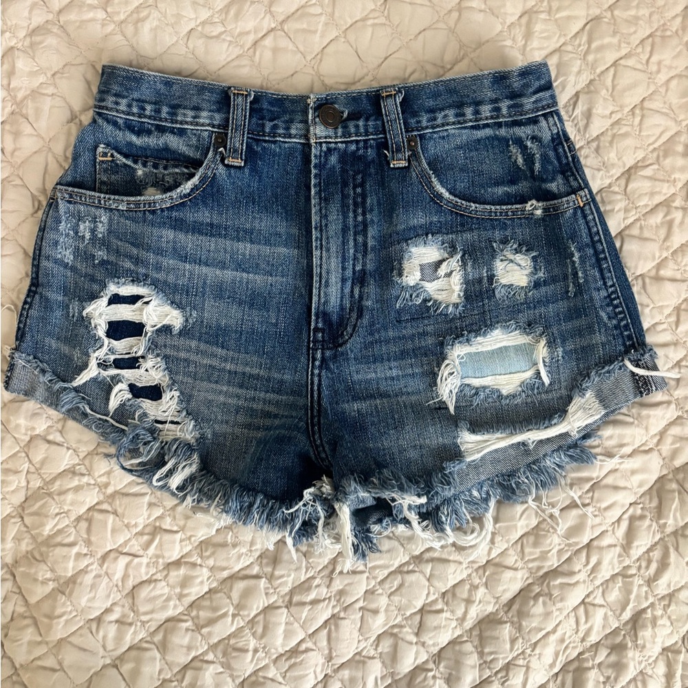 Abercrombie Distressed Shorts